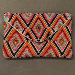 Beaded Clutch Handbag